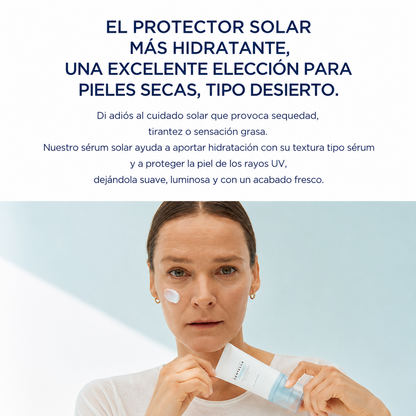 Sérum Solar SPF 50 Hidratación Glow
