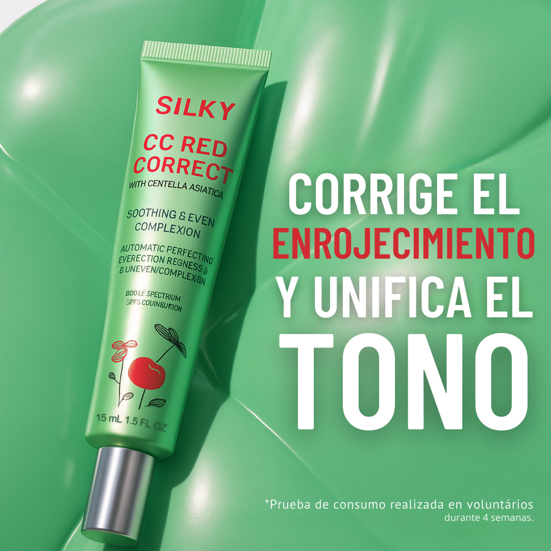 2x1 Silky CC Red Correct - Crema Correctora de Rojeces